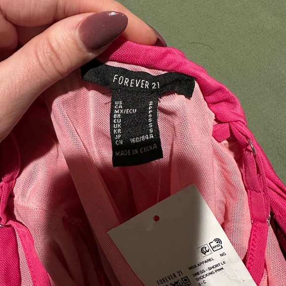 Forever 21 Pink Mini Dress - Picture 4 of 4